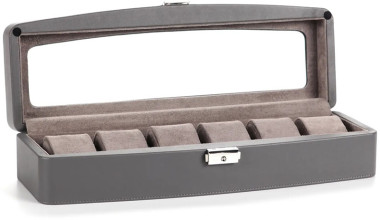 Шкатулка для хранения часов Salvadore 6W-HX-GY  — ElitPodarok
