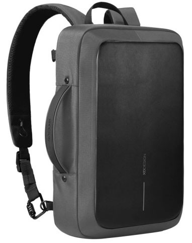 Рюкзак «Bobby BIZZ» від XD Design, захист від крадіжок, порізів, сірий фото 1 — ElitPodarok