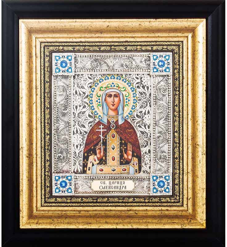 Икона «Святая мученица царица Александра» фото 1 &mdash; ElitPodarok