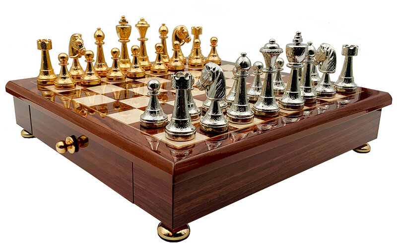 Шахи Italfama Класичні Staunton 70G+333WLP фото 1 — ElitPodarok