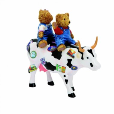 Статуэтка корова «Teddy Bears on the Moove» Cow Parade — ElitPodarok