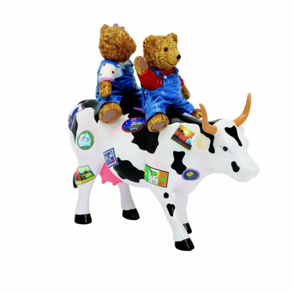 Статуэтка корова «Teddy Bears on the Moove» Cow Parade фото 1 — ElitPodarok