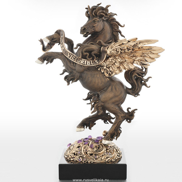 Бронзовая скульптура «Пегас» от братьев Озюменко фото 1 — ElitPodarok