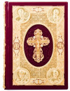 «Святе Євангеліє» Подарочная книга в кожаном переплете фото 2 — ElitPodarok