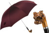 Парасолька-тростина HAND CARVED BULLDOG UMBRELLA від PASOTTI фото 1 — ElitPodarok